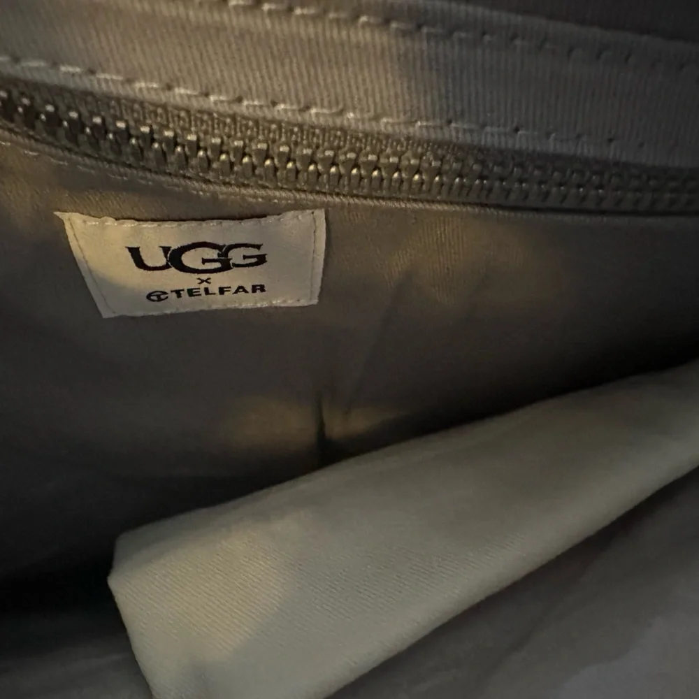 Ugg X Telfar Heather Grey Medium Fleece Shopper - Picture 7 of 9